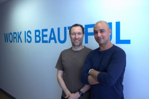 Founder Eric Sauve and CEO Marc Gingras 
