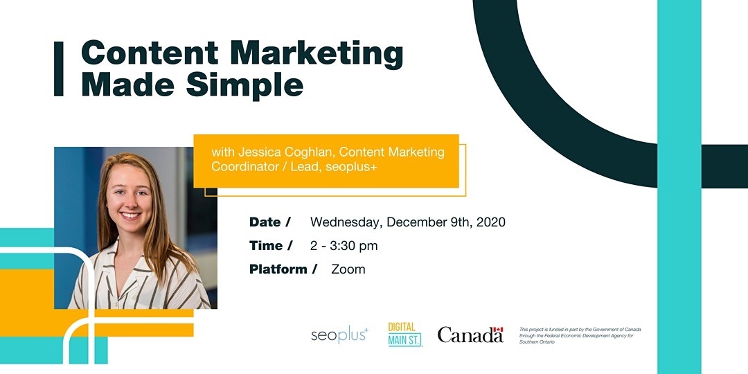 content marketing made simple event banner