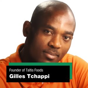 Headshot of Gilles Tchappi, Founder of Taltis Foods