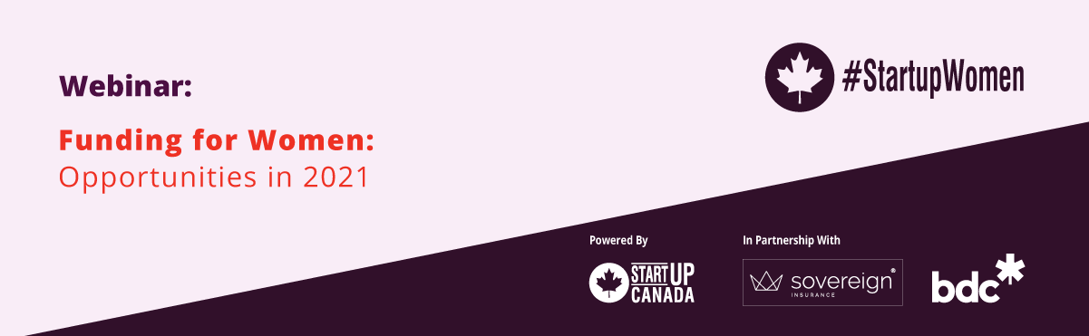 startupwomenfunding event banner