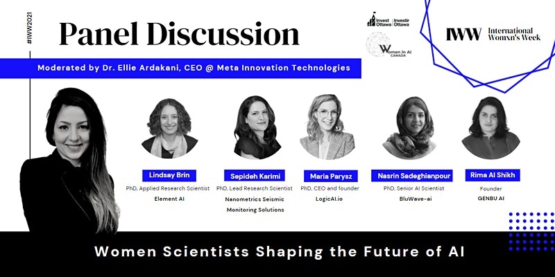 womxn scientists event banner