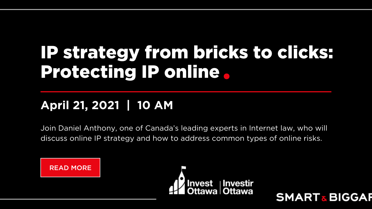IP Strategy from bricks to clicks: Protecting IP Online