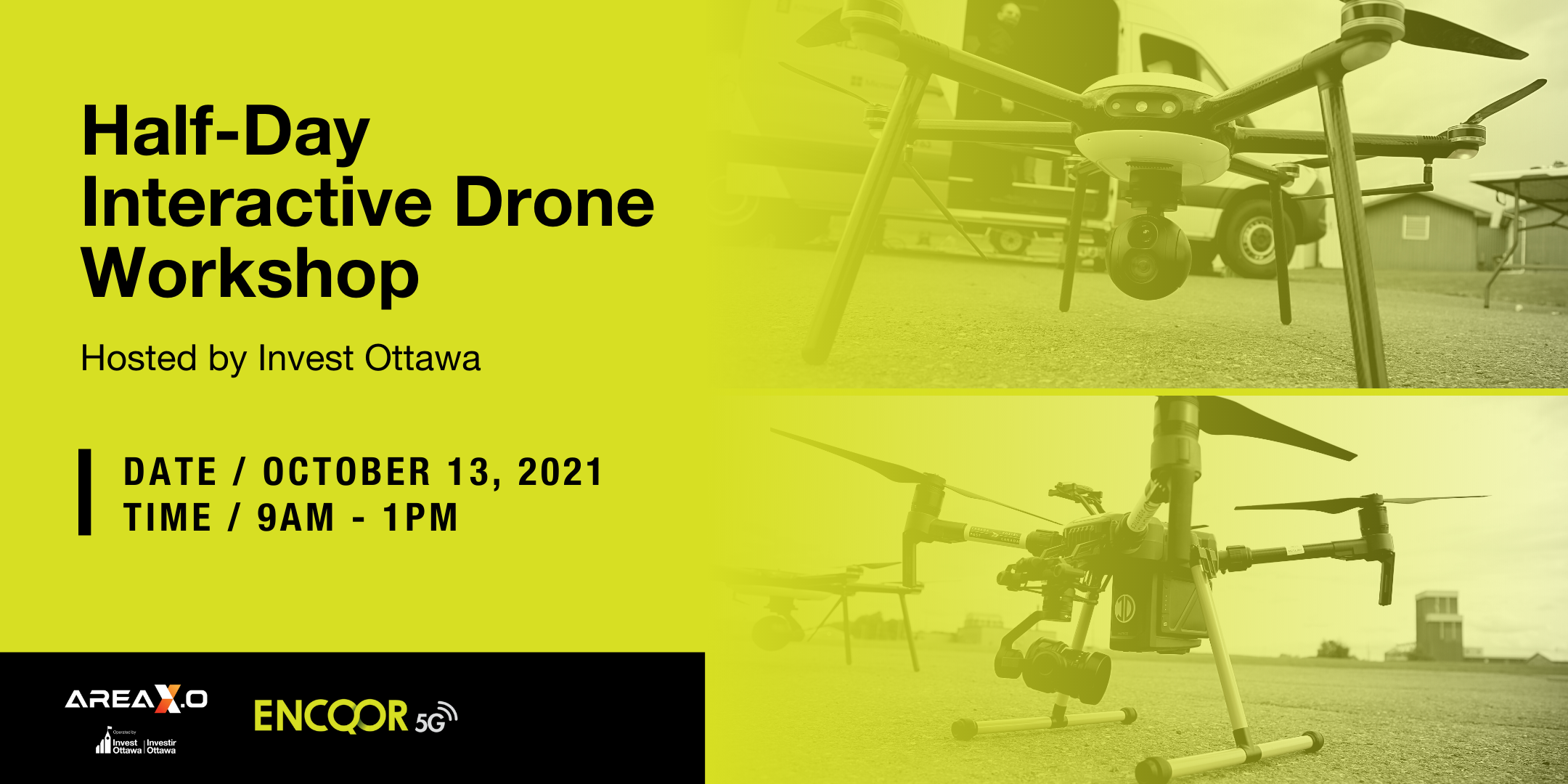 Half-Day Interactive Drone Workshop Hosted by Invest Ottawa