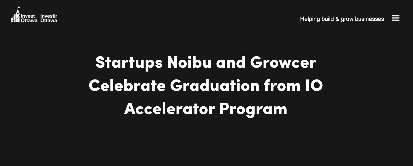 Noibu & Growcer Graduate from IO Accelerator Program