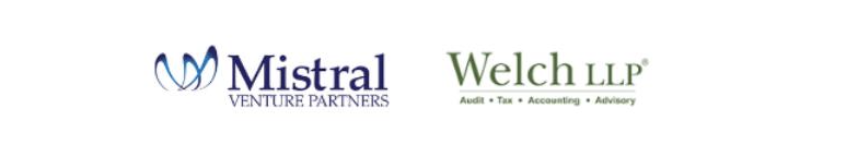 Mistral Ventures and Welch LLP logos