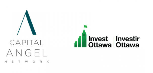 Capital ANgel Network logo and Invest Ottawa logo