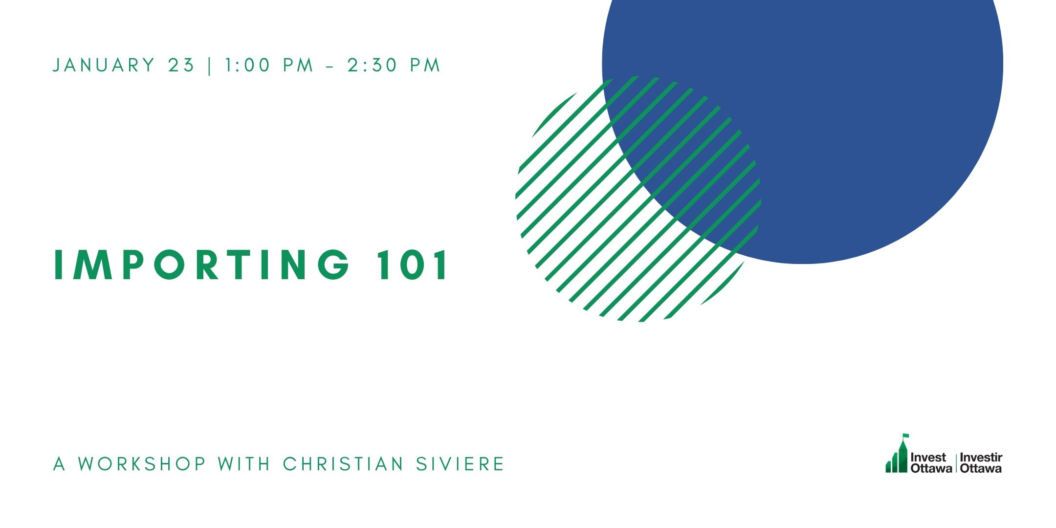 Importing 101 (Virtual)