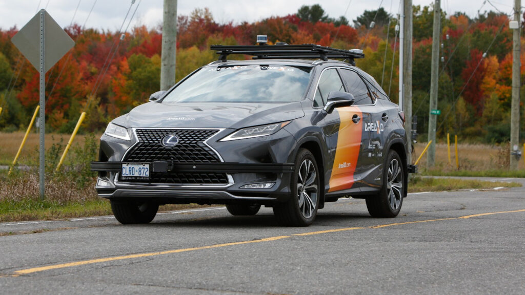 Autonomous Lexus at Area X.O by David Kawai