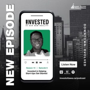 A promotional image for a podcast episode featuring Eric McRae - founder and CEO of MBO Coworking. 