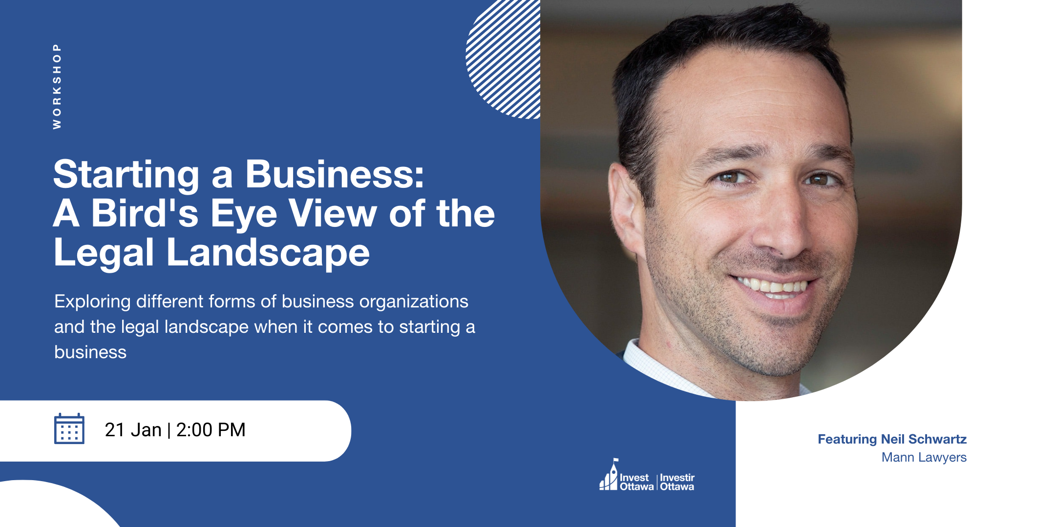 Starting a Business: A Bird’s Eye View of the Legal Landscape (In Person)