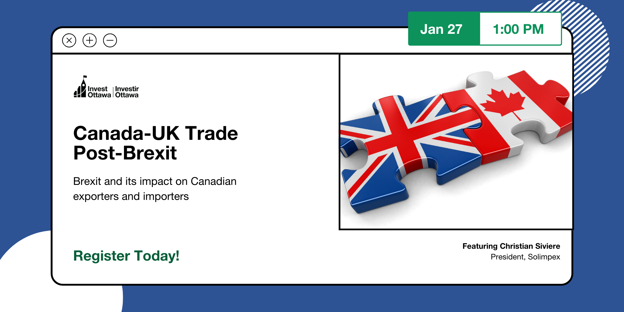 Canada-UK Trade Post-Brexit (In Person)