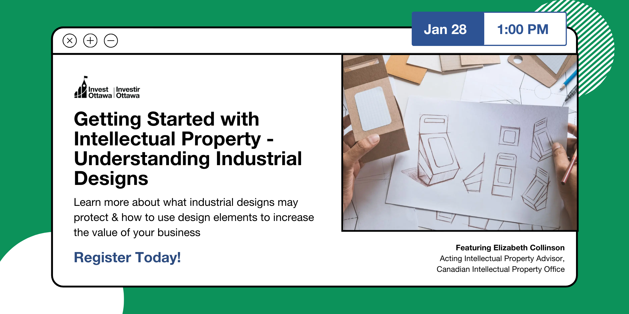 Getting Started with Intellectual Property – Understanding Industrial Designs (Virtual)