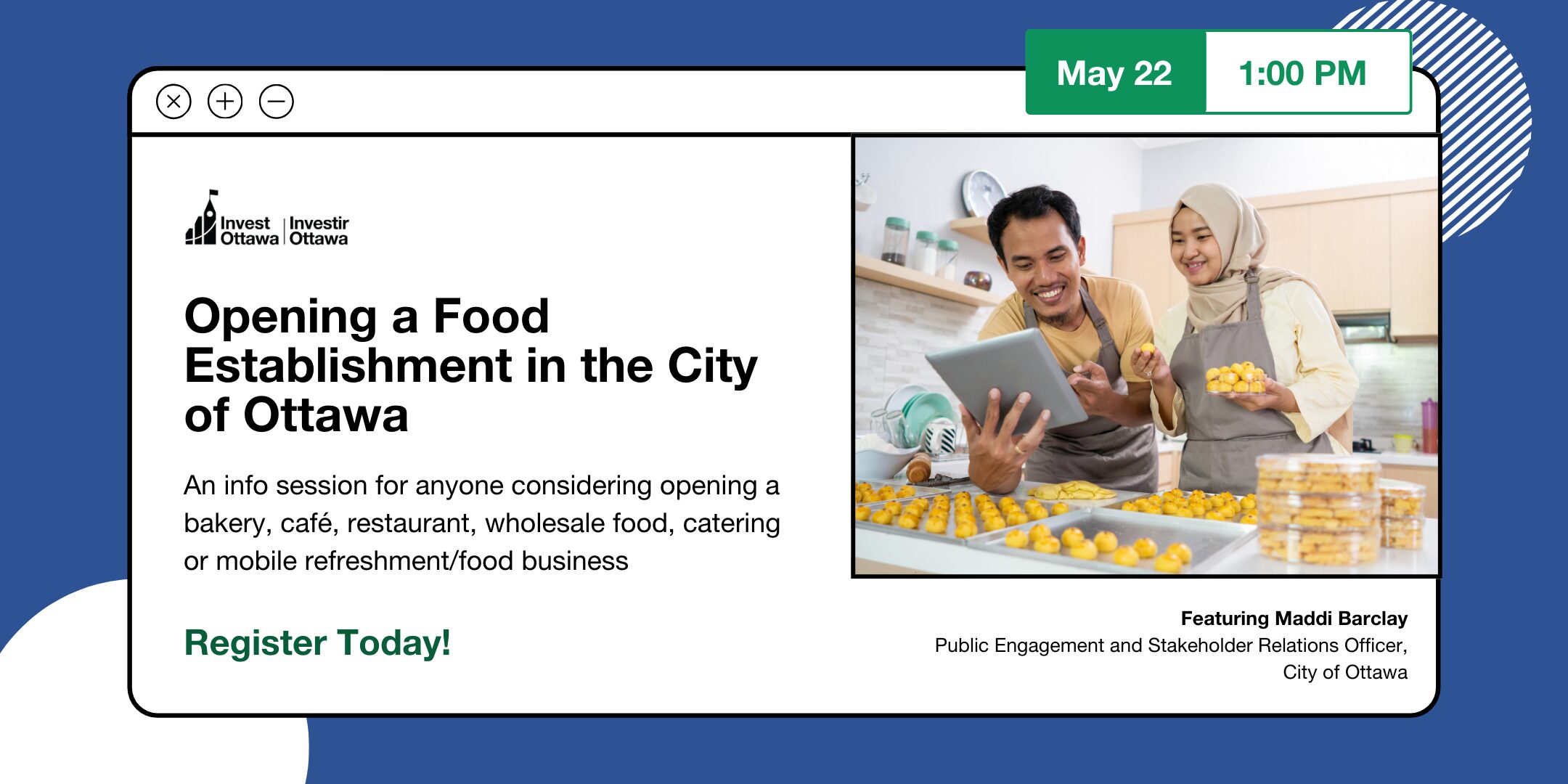 Opening a Food Establishment in the City of Ottawa (Virtual)