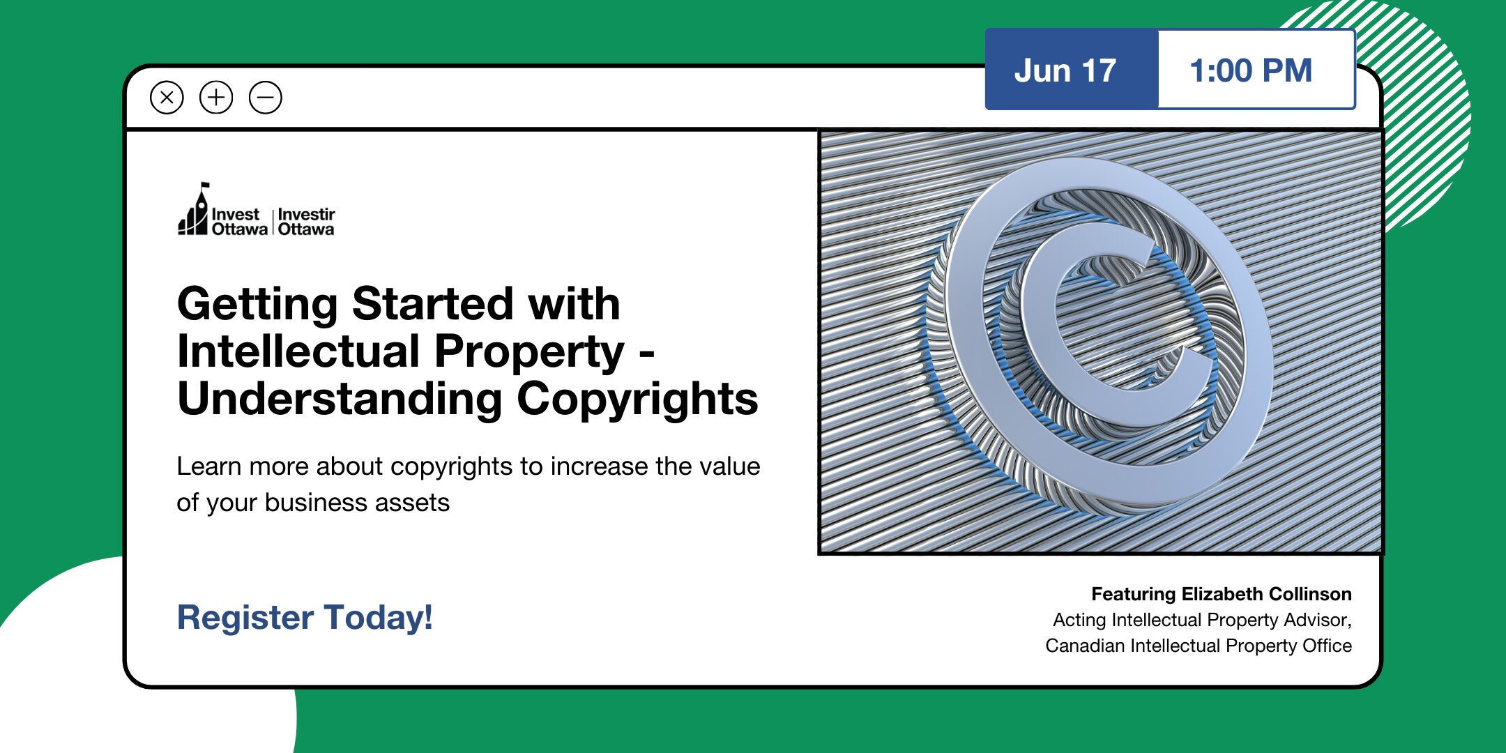 Getting Started with Intellectual Property – Understanding Copyrights (Virtual)