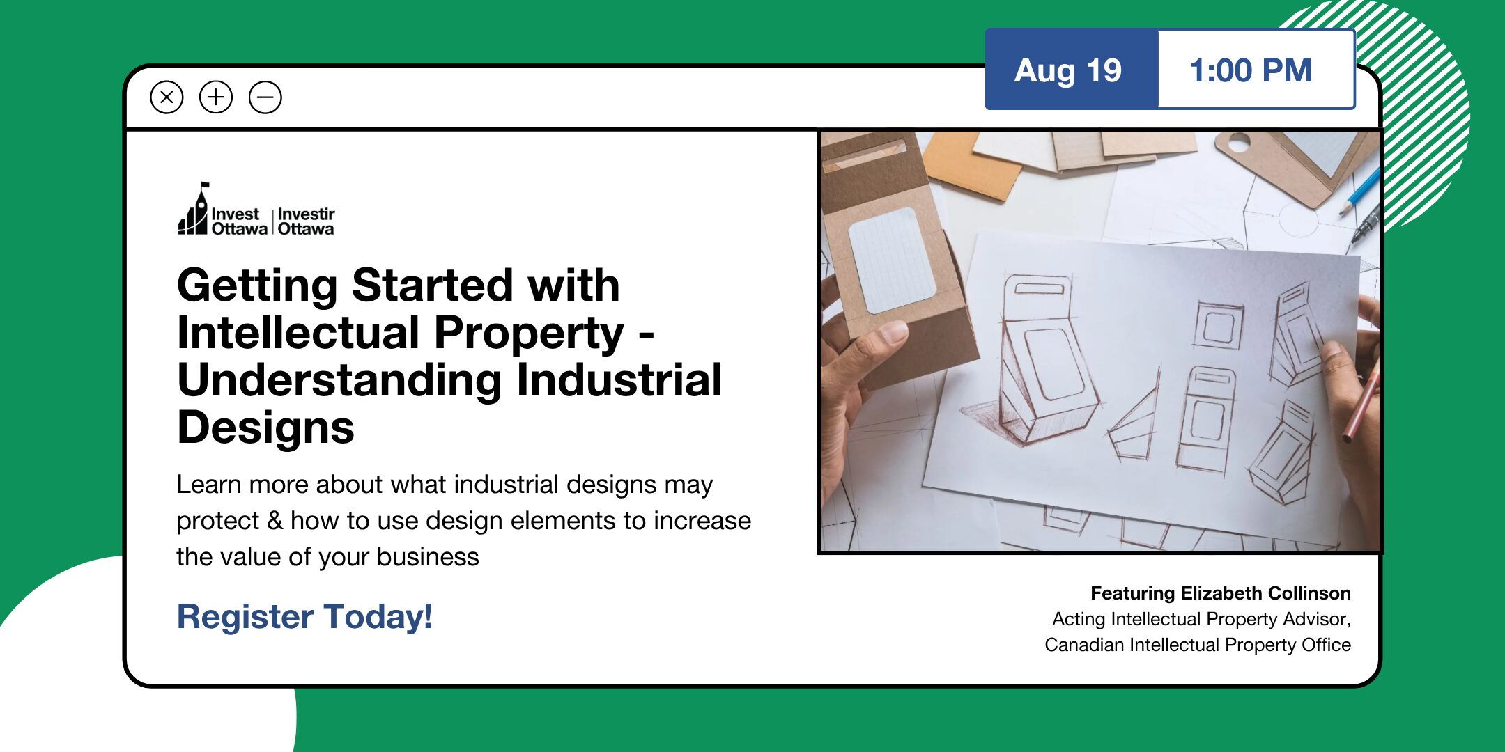 Getting Started with Intellectual Property – Understanding Industrial Designs (Virtual)