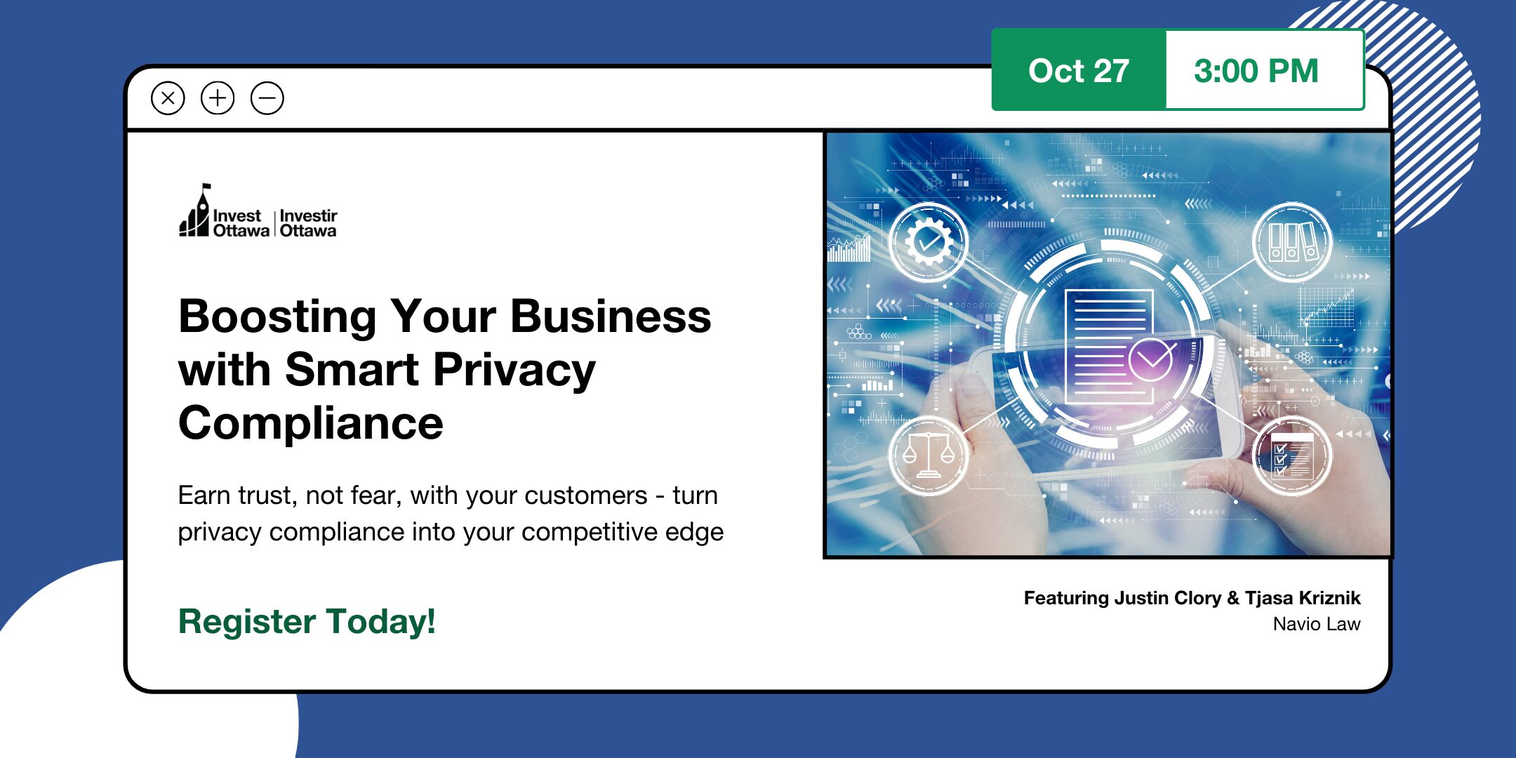 Boosting Your Business with Smart Privacy Compliance (Virtual)