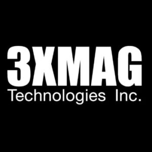 A logo reading 3XMAG