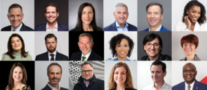 A collage image showing Board Members of Invest Ottawa. 