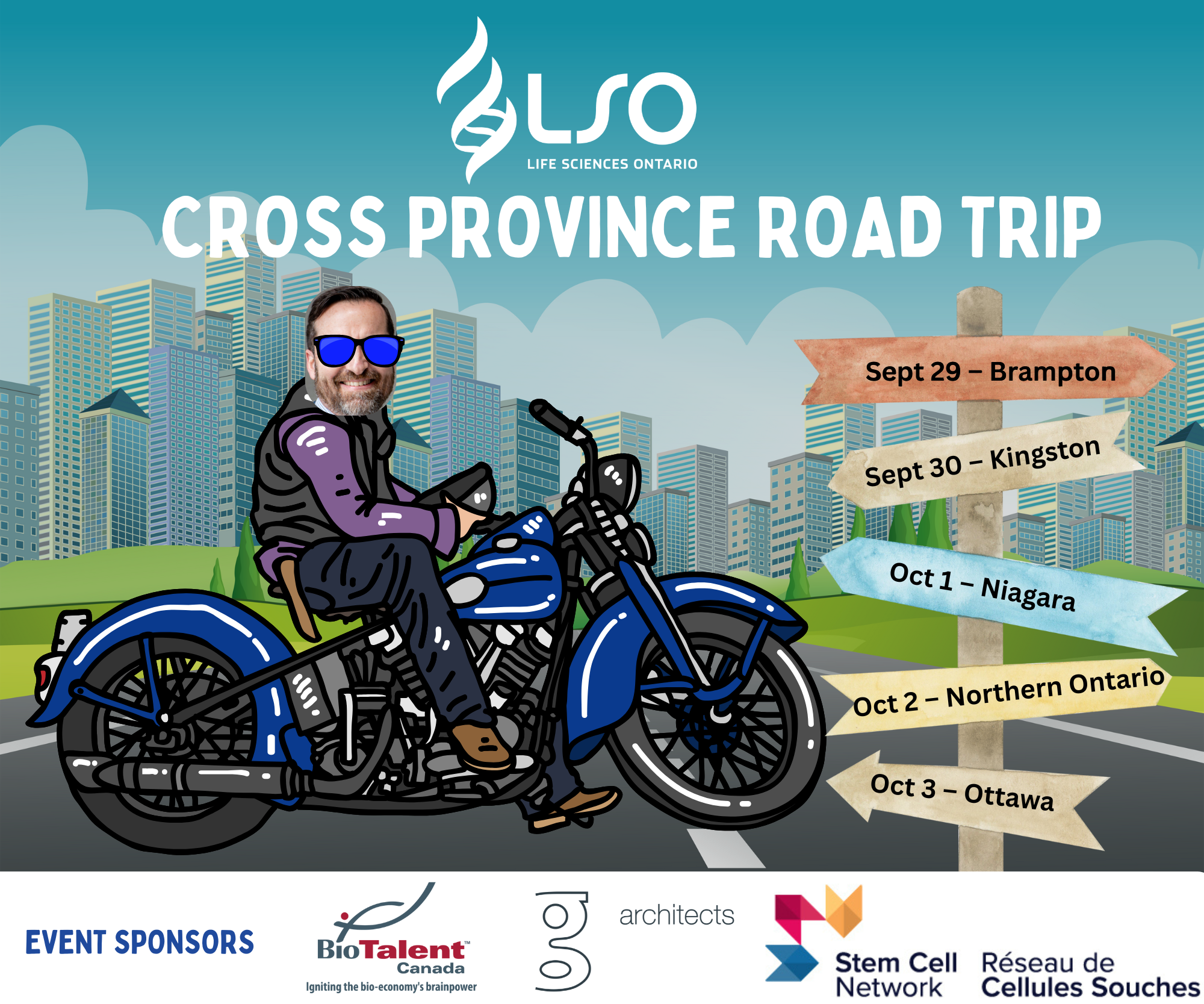 LSO Road Trip promotional graphic