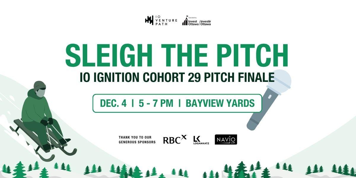 Sleigh the Pitch – IO Ignition Cohort 29 Pitch Finale