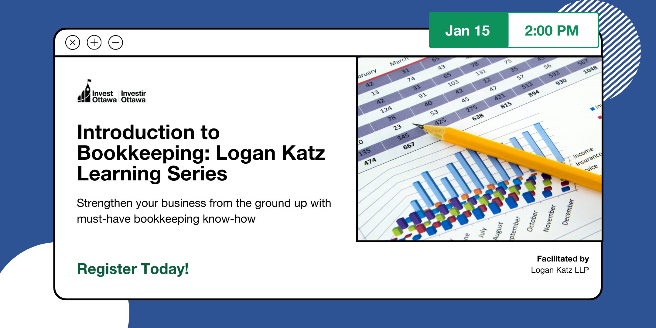Introduction to Bookkeeping: Logan Katz Learning Series (Virtual)