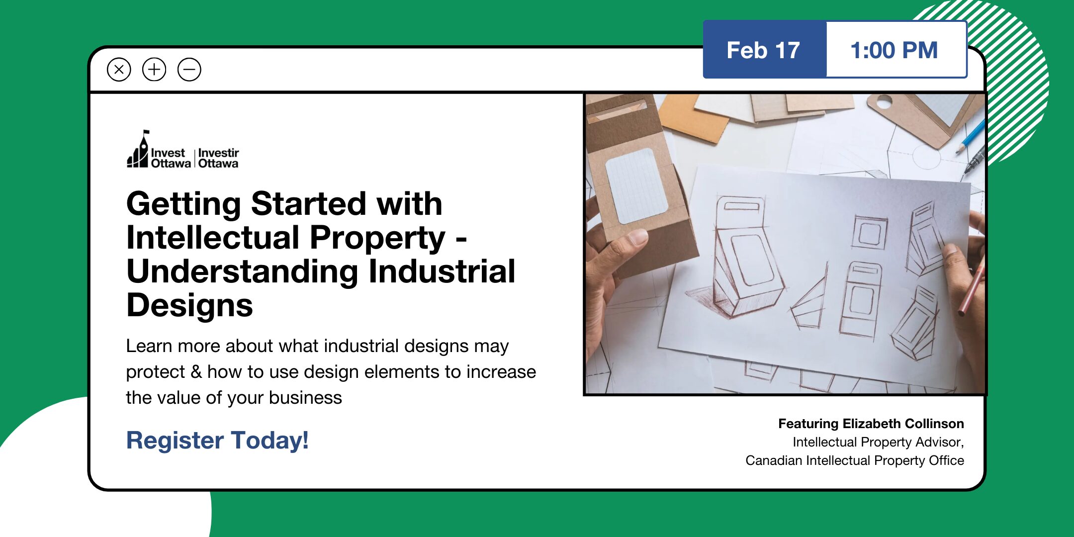 Getting Started with Intellectual Property – Understanding Industrial Designs (Virtual)