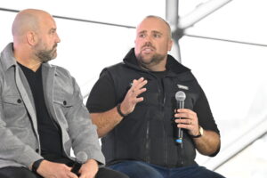 Glenn Cowan from ONE9 And Mitch Carkner from Dominion Dynamics. 