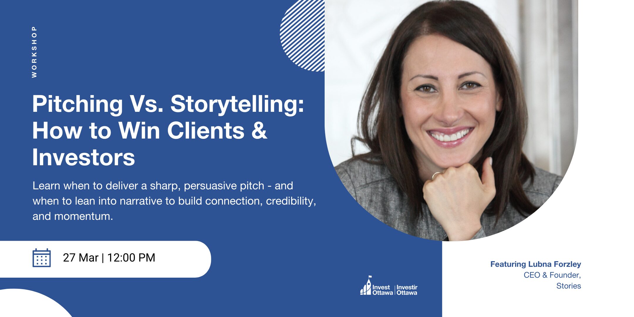 Pitching Vs. Storytelling: How to Win Clients & Investors (In Person)