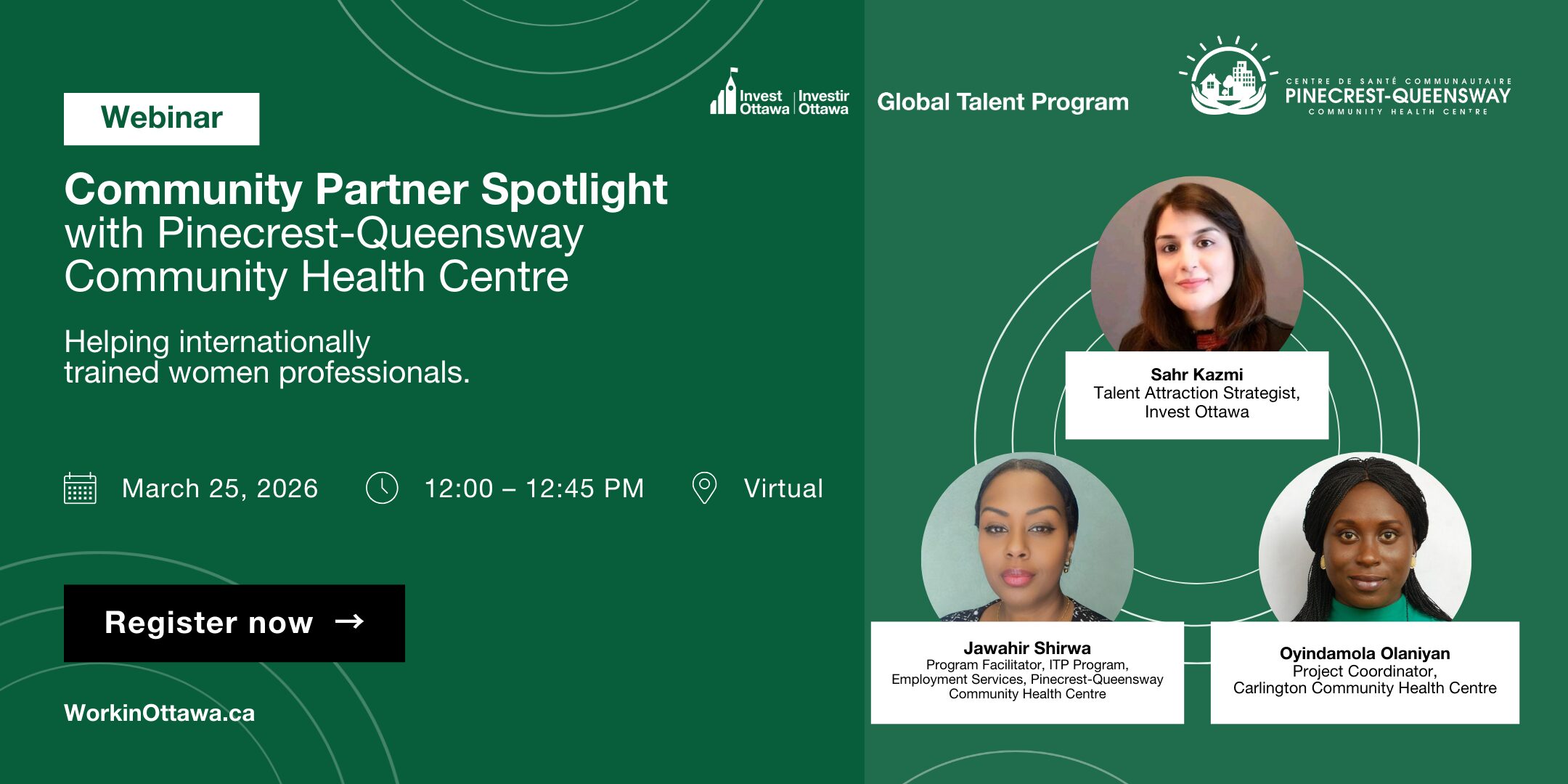 Work In Ottawa: Community Partner Spotlight with Pinecrest Queensway