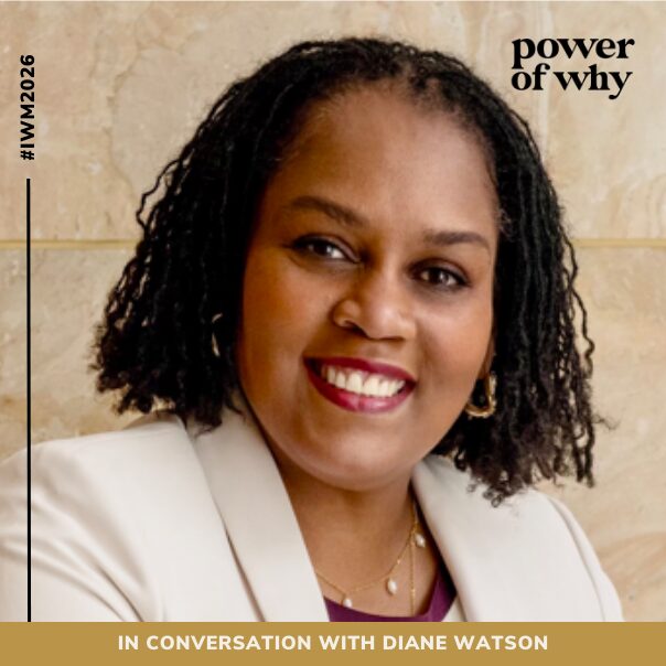Power of Why promo with headshot of Diane Watson