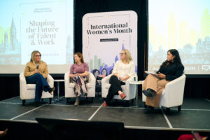 Panel Discussion: Shaping the Future of Talent and WorkThis panel brings together senior women HR leaders from high-growth technology companies to explore the evolving landscape of talent, leadership, and work.