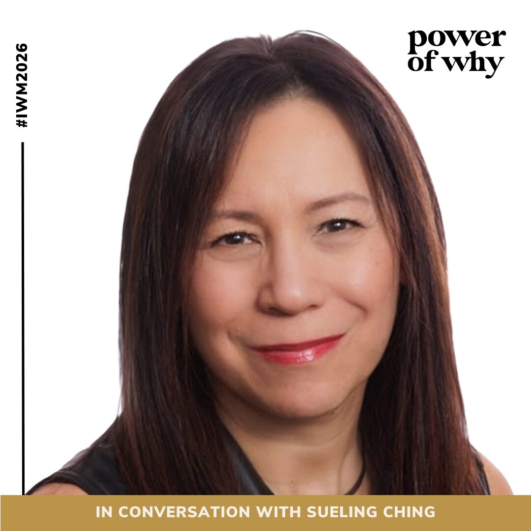 Power of Why promo with headshot of Sueling Ching