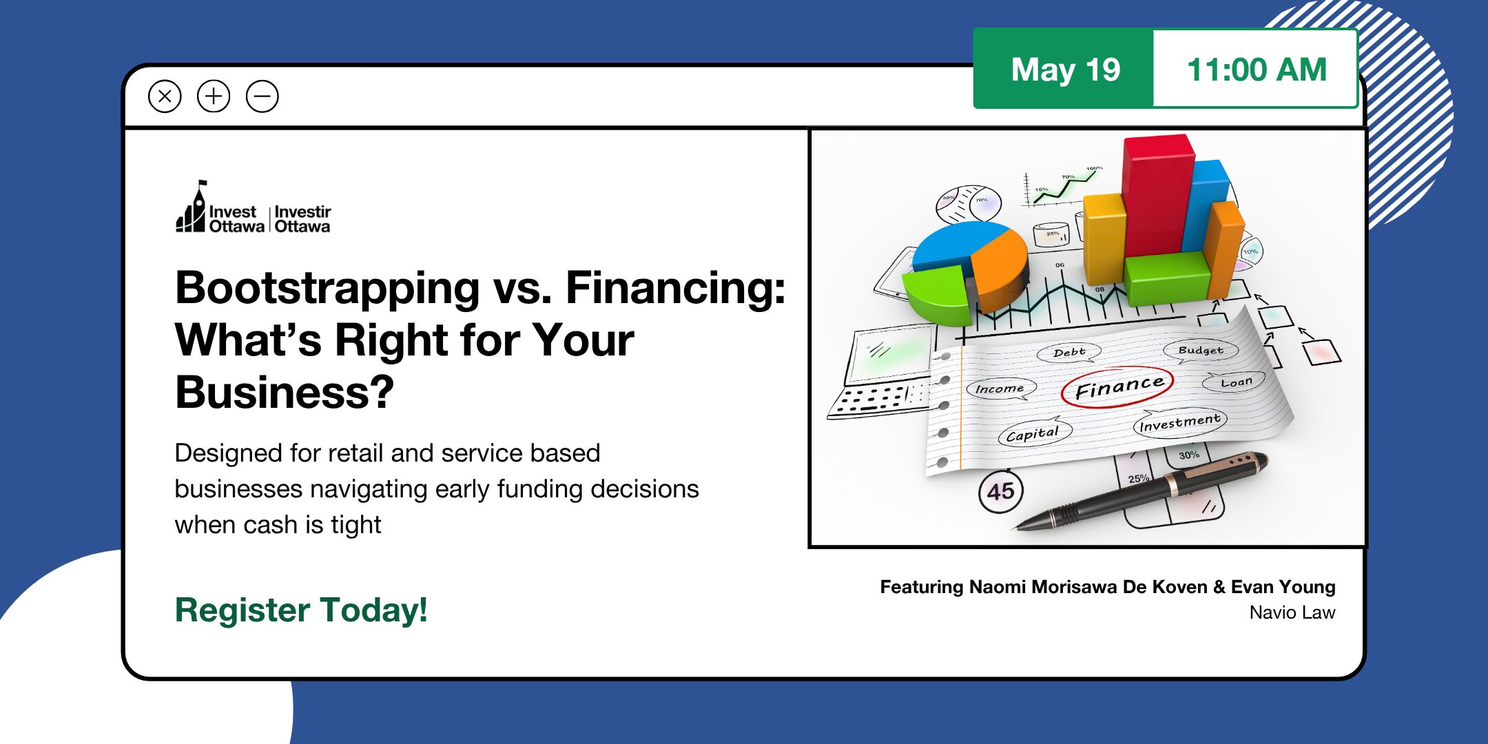[NON TECH] Bootstrapping vs. Financing: What’s Right for Your Business? (Virtual)