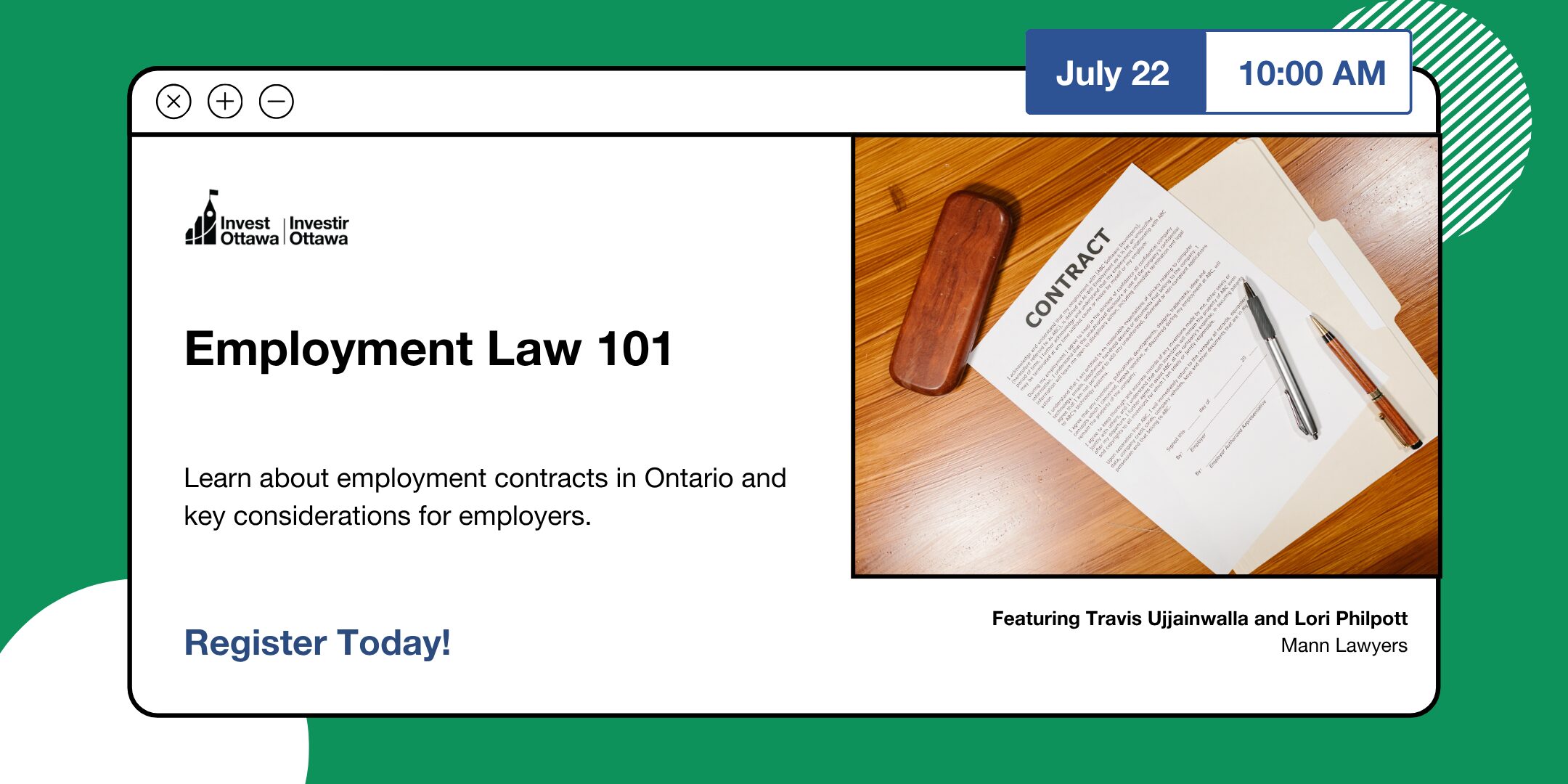 Employment Law 101 (Virtual)