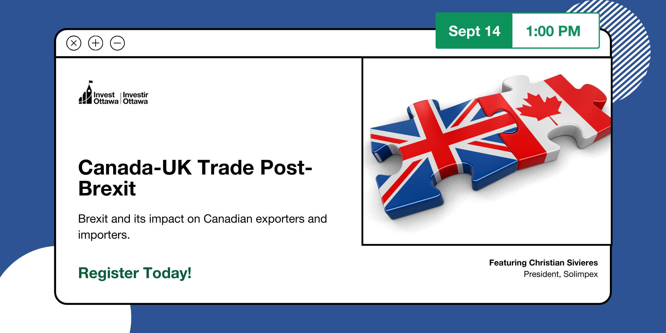 Canada-UK Trade Post-Brexit (In Person)