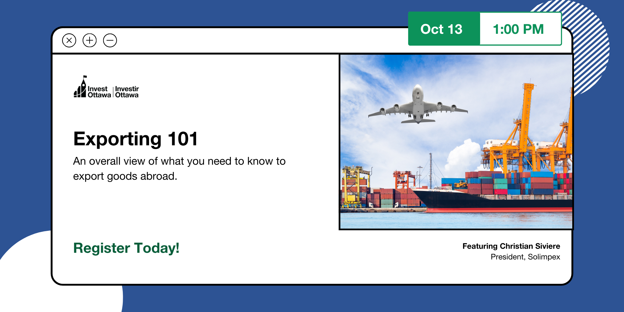 Exporting 101 (In Person)